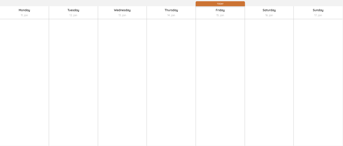 calendar